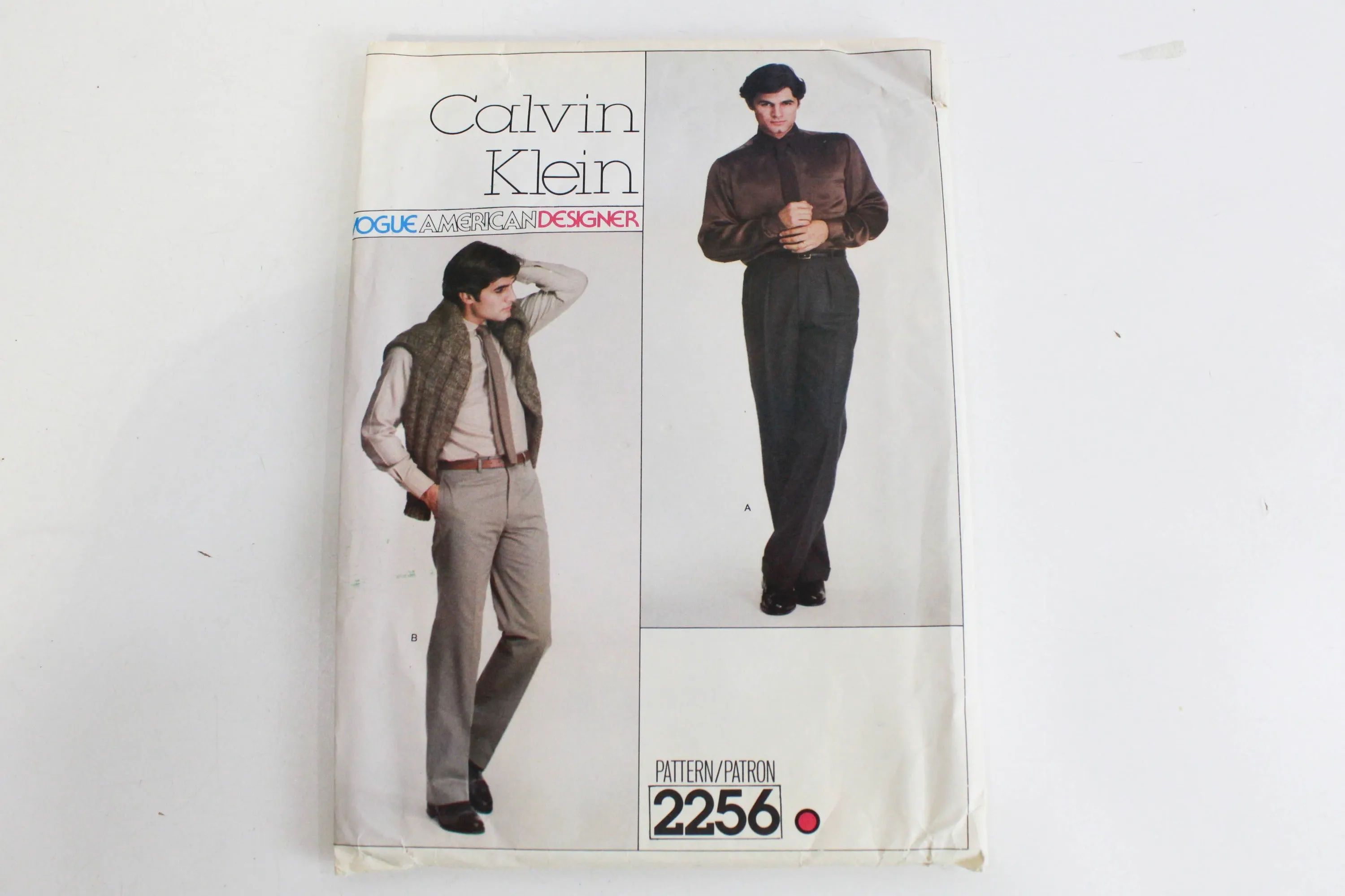 1970s Vogue American Designer 2256 Calvin Klein Sewing Pattern, UNCUT