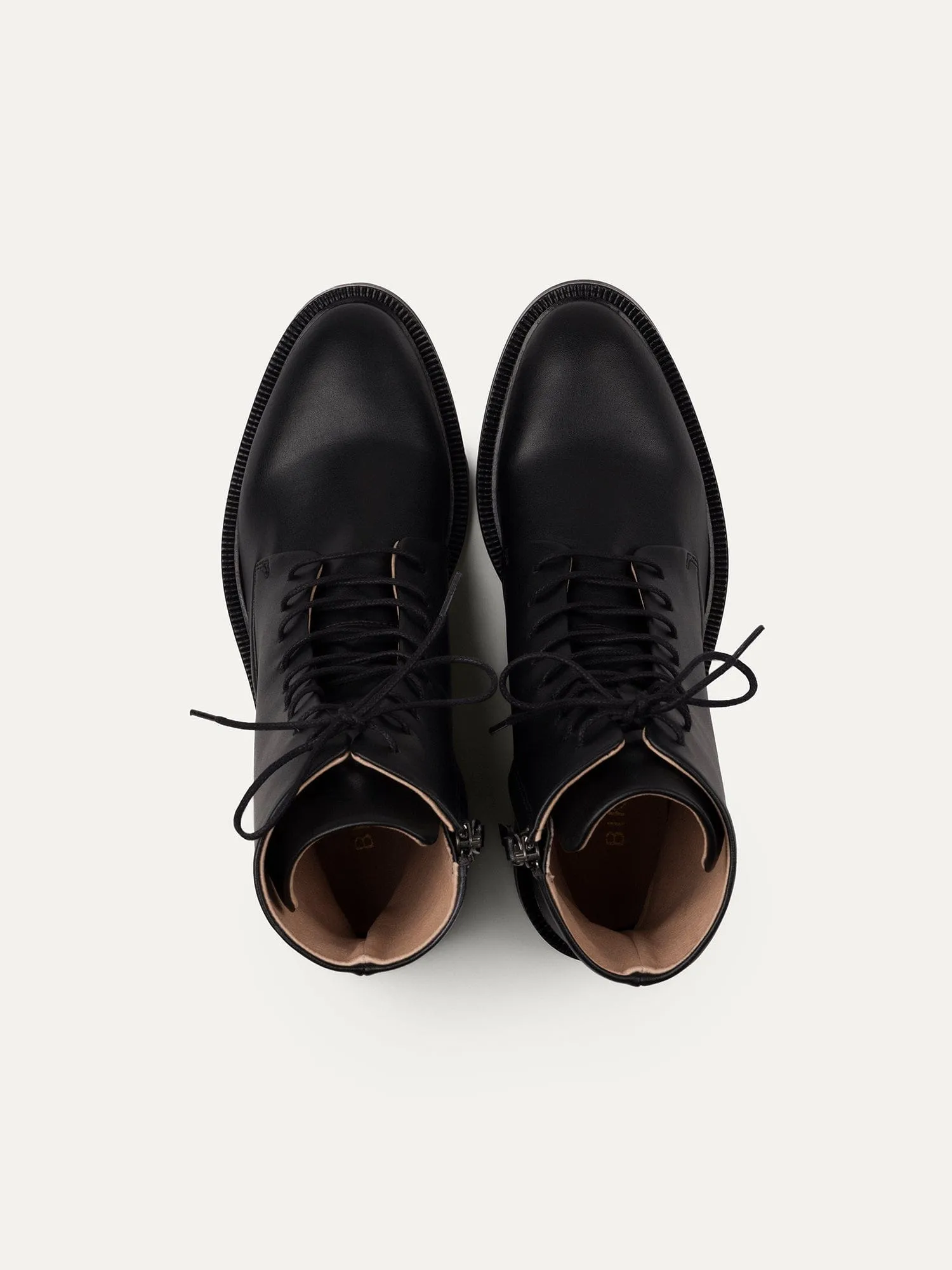 2pm Walk the City Vegan Leather Boots | Black