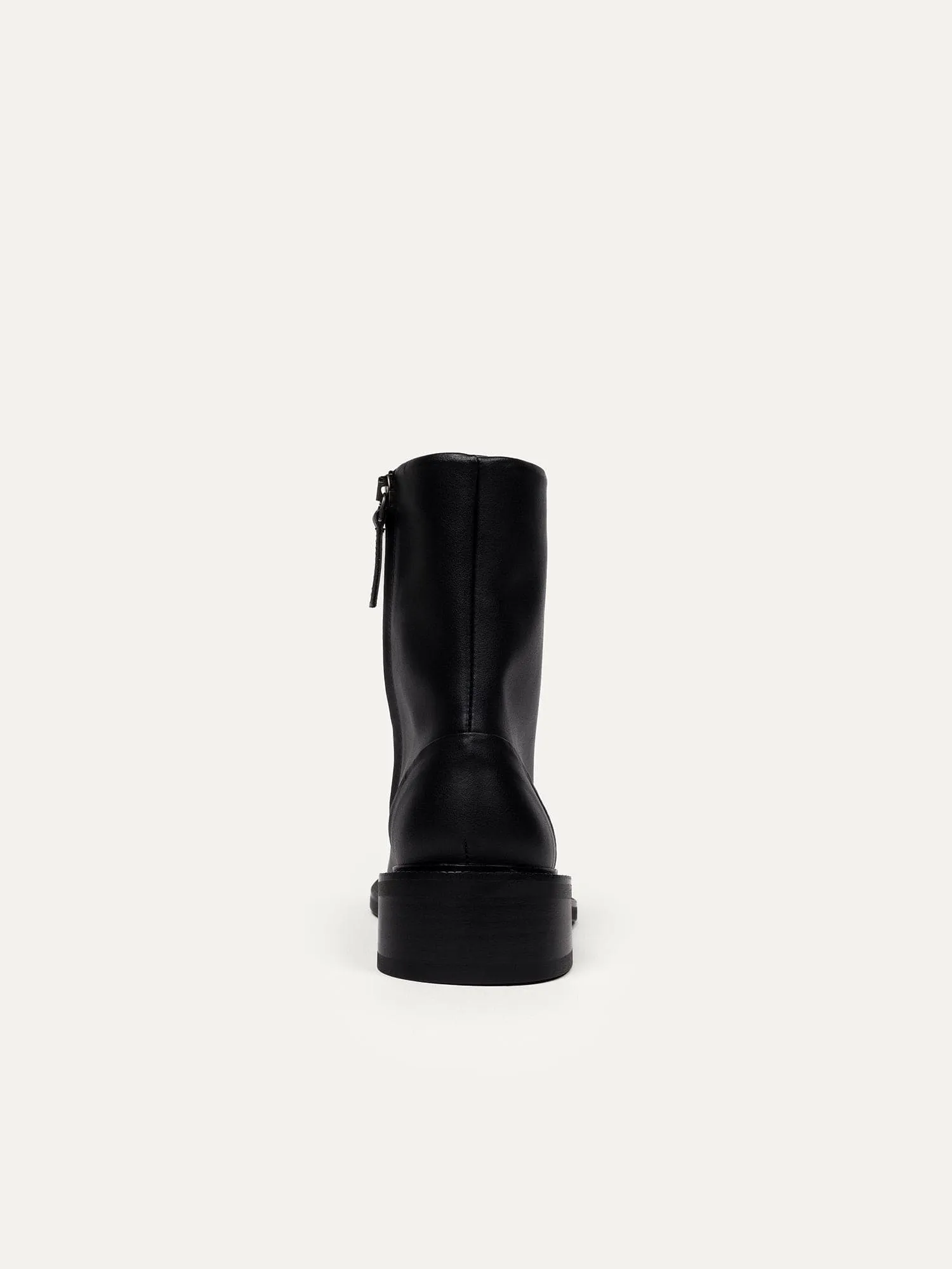 2pm Walk the City Vegan Leather Boots | Black