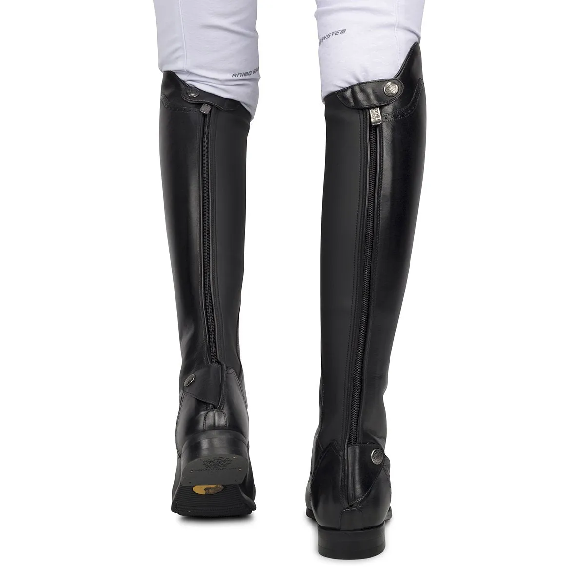 33202<br>Matt black standard riding boots [40 - 46]