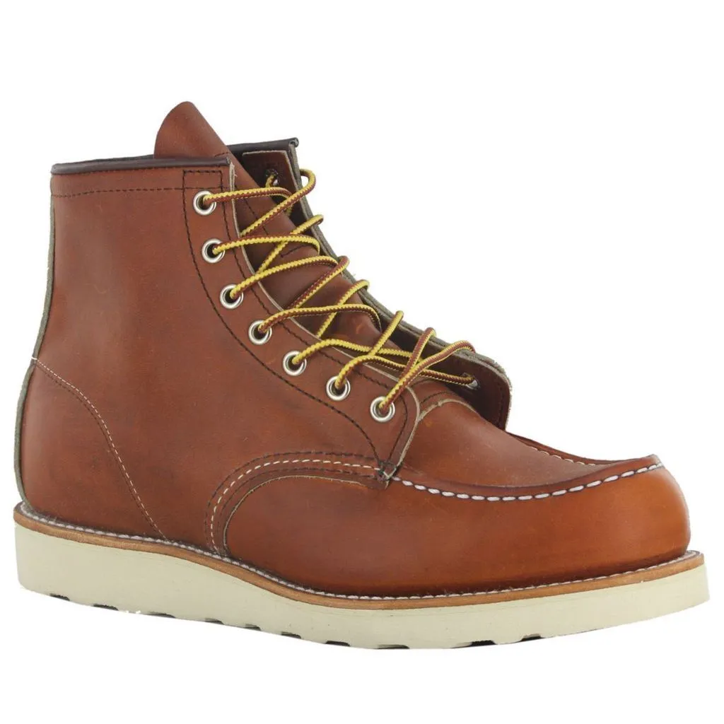 875 6 Inch Men's Moc Toe Boots