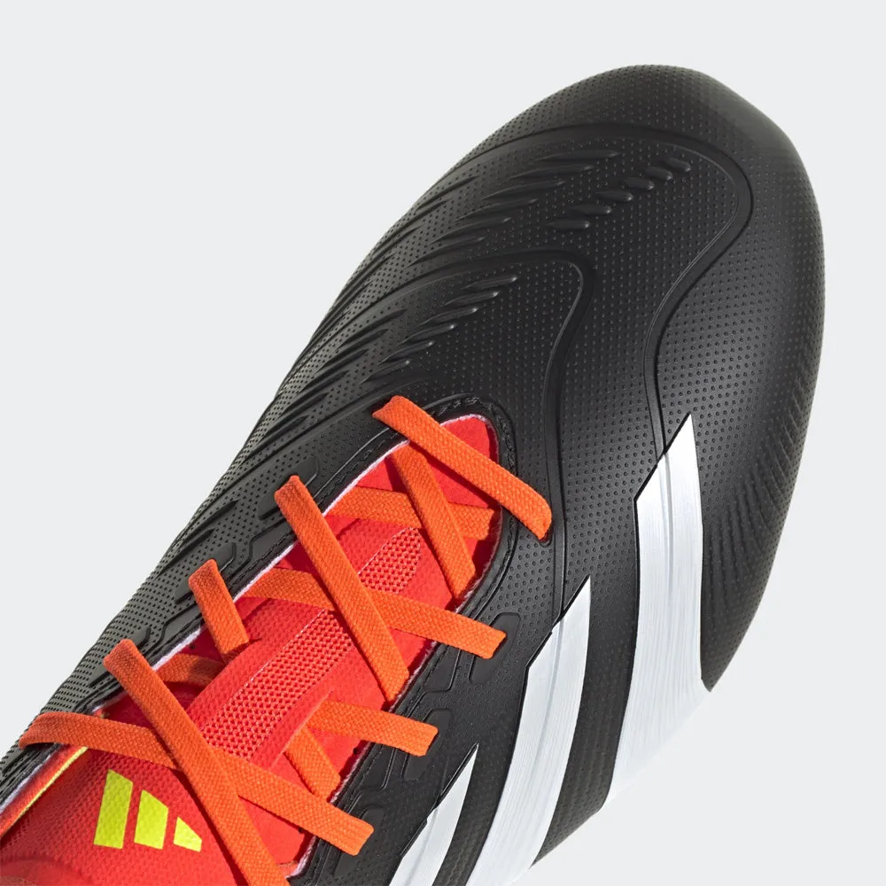 Adidas Predator League L FG Football Boots (Black/White/Solar Red)