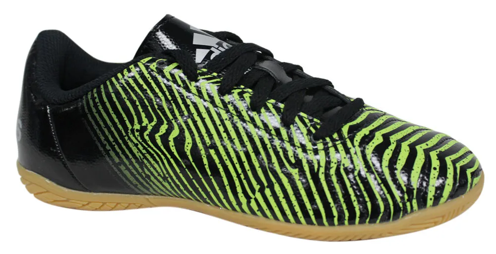 Adidas Taquiero Indoor Green/Black Football Boots - Kids