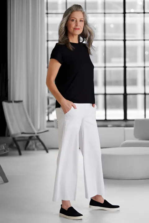 Andorra Crop Pant With Pockets