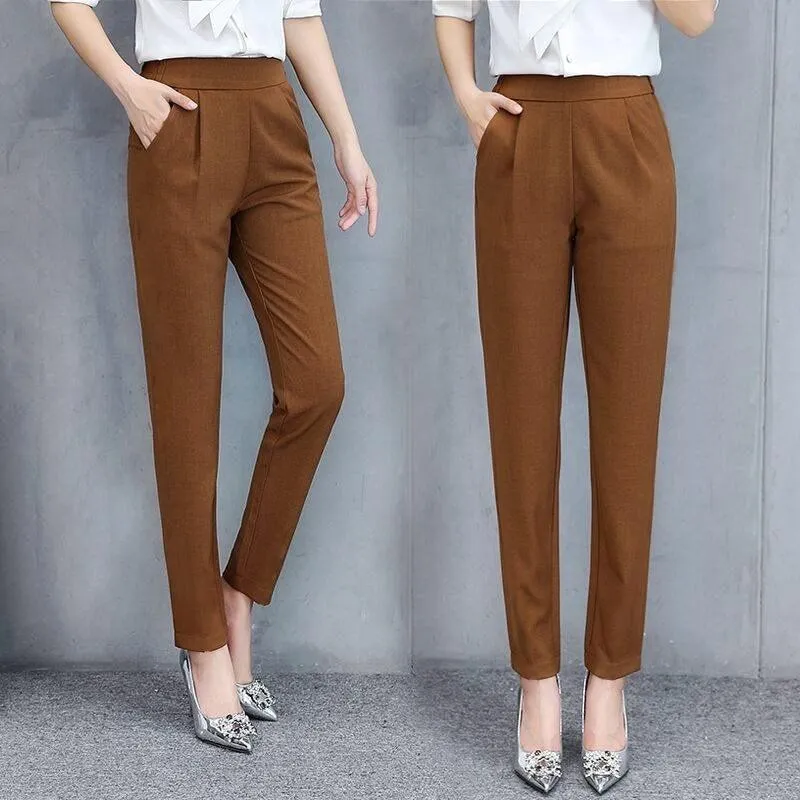 Ankle Harem Pants Slim Comfortable and Smooth