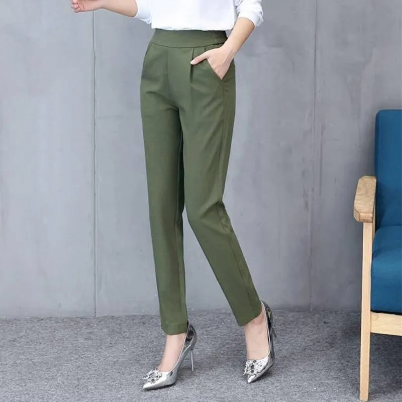 Ankle Harem Pants Slim Comfortable and Smooth