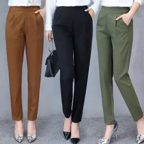 Ankle Harem Pants Slim Comfortable and Smooth