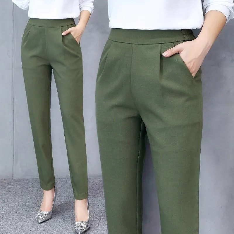 Ankle Harem Pants Slim Comfortable and Smooth