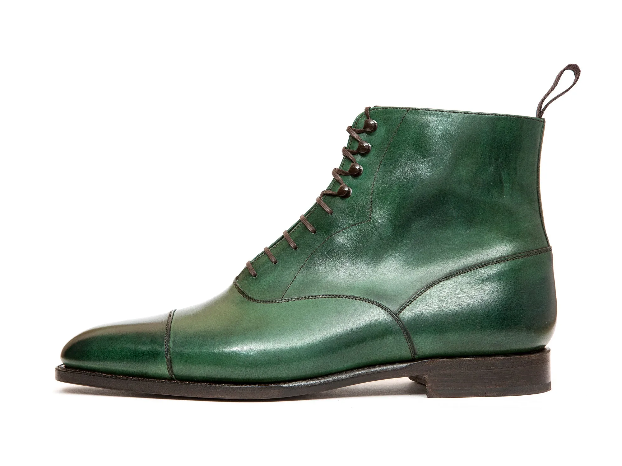 Ashworth - MTO - Forest Green Calf - TMG Last - Single Leather Sole