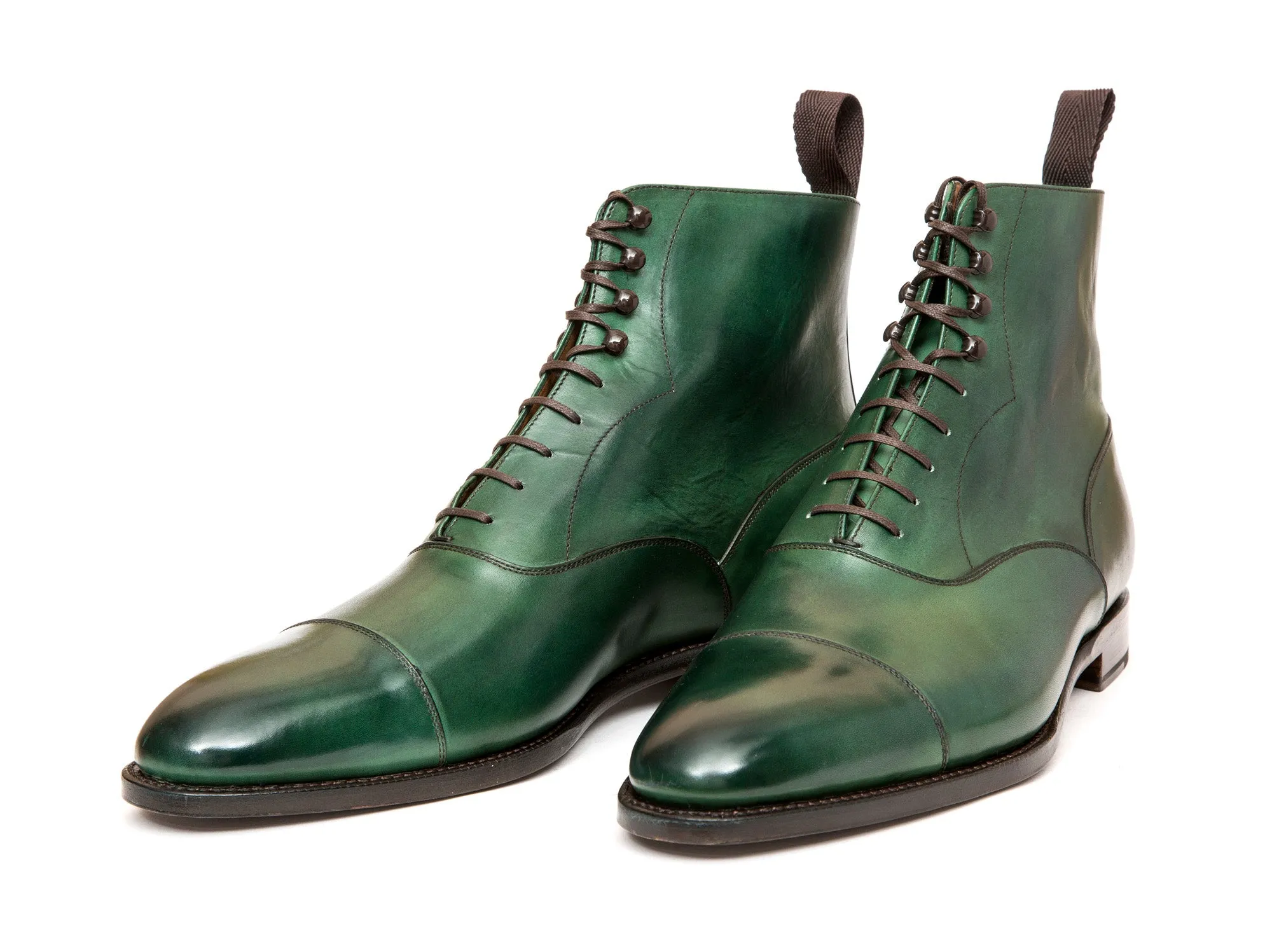 Ashworth - MTO - Forest Green Calf - TMG Last - Single Leather Sole