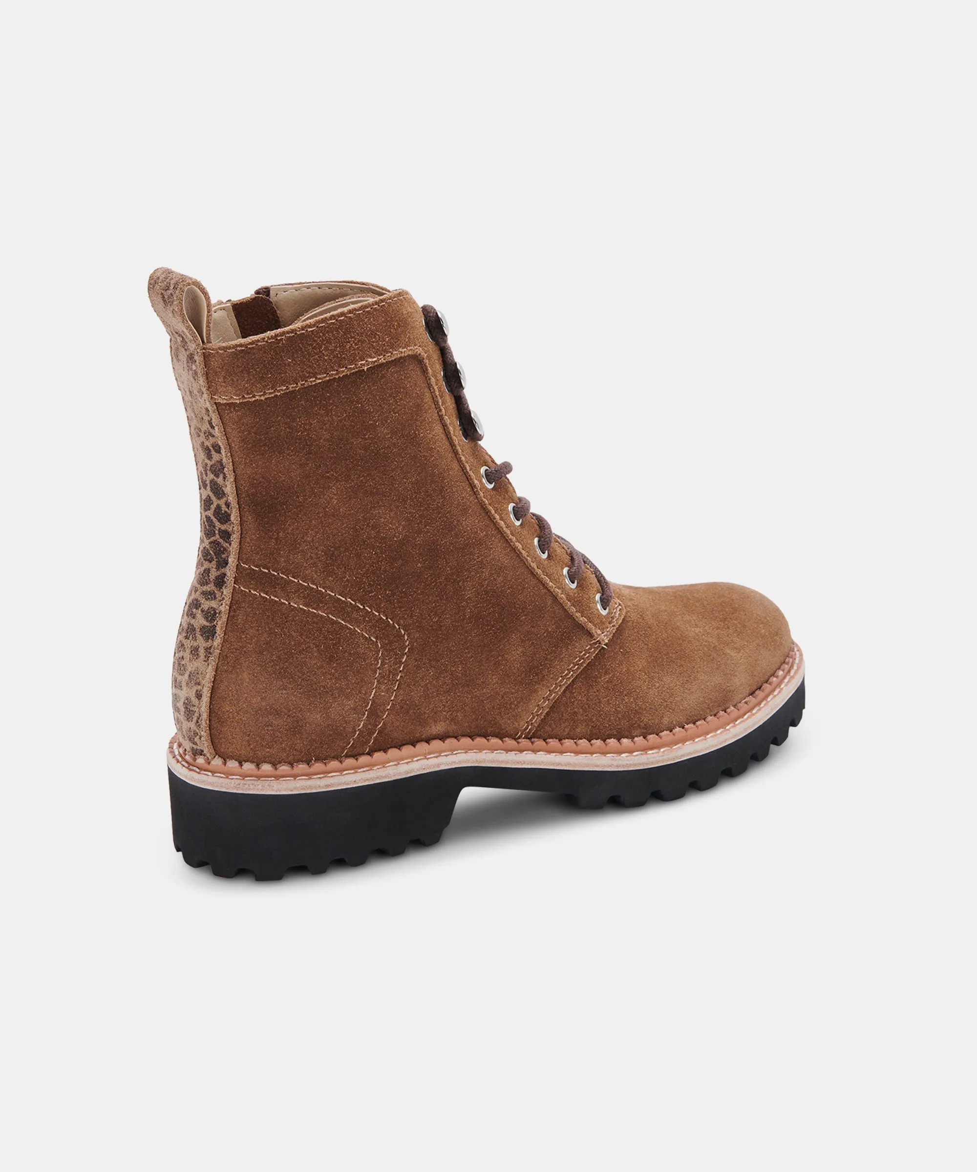 AVENA BOOTS DK BROWN SUEDE - re:vita