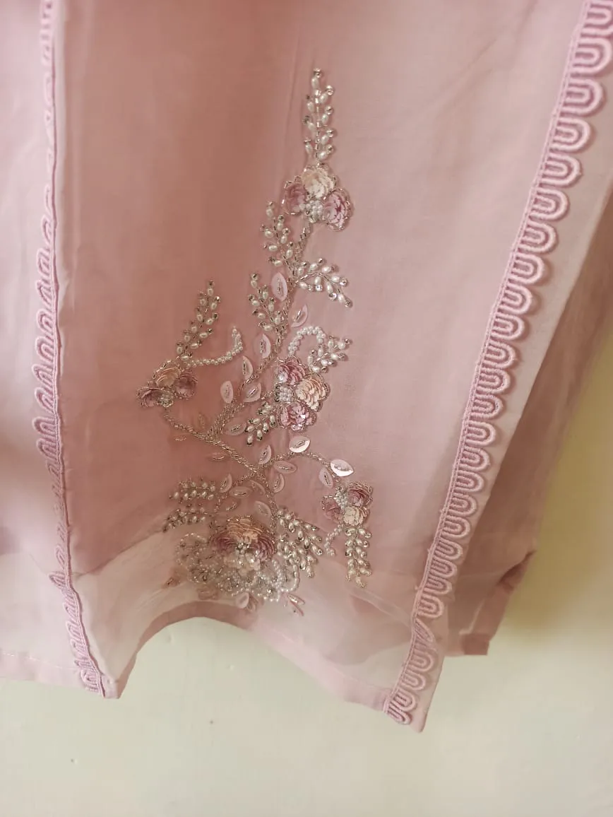 Baby Pink Tunic Set