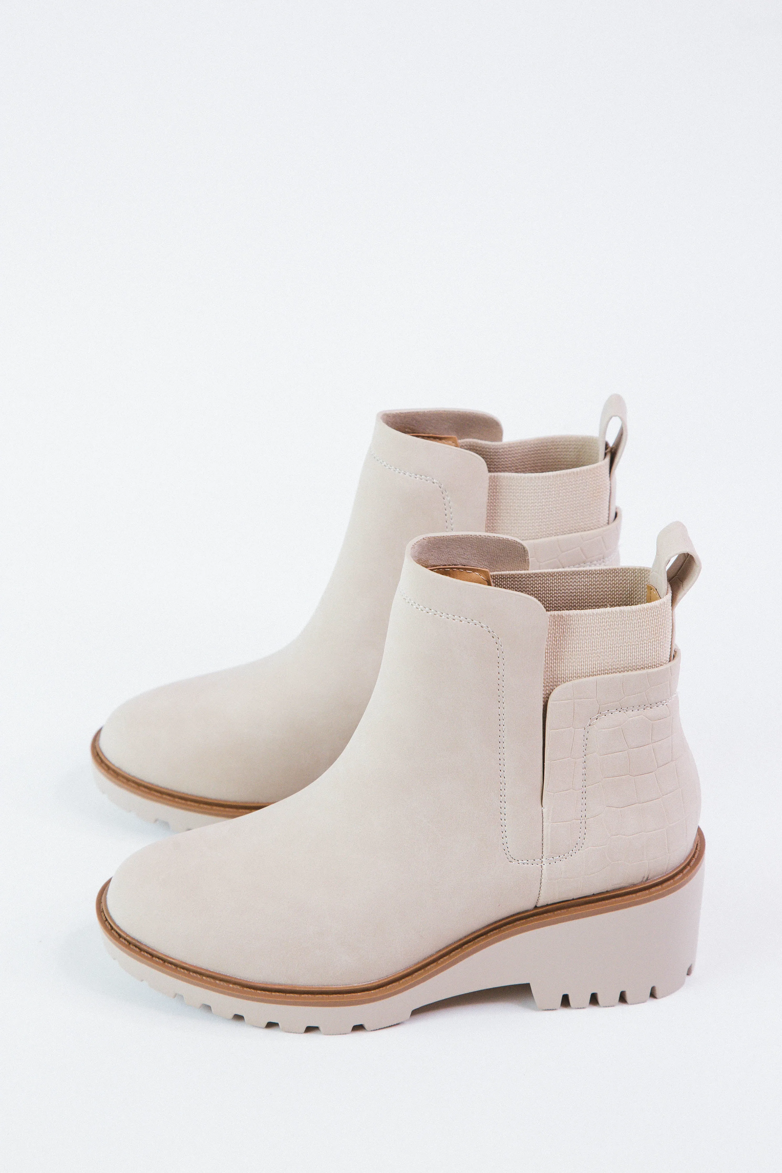 Bait Lug Wedge Bootie, Stone