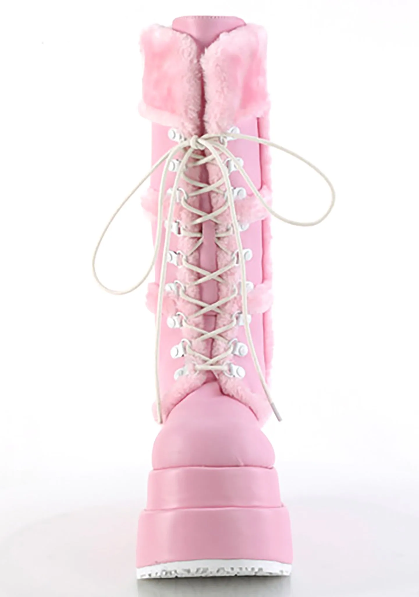 BEAR 202 Sweetie Pie Pink Platform Boots