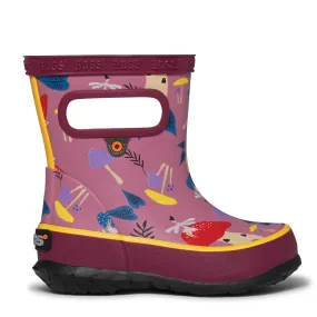 Bogs Skipper Rain Boots - Mushroom Tea Rose Multi