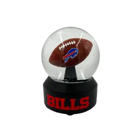 Buffalo Bills Football Holiday Snow Globe