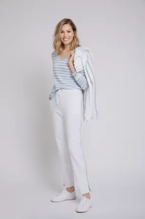 Bylyse Jersey Pant with Side Stripe