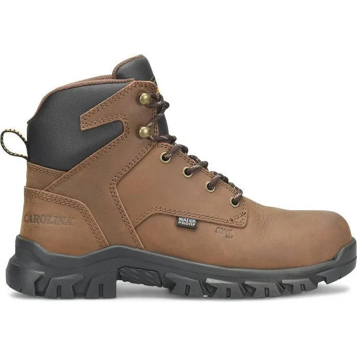 Carolina Men's Gruntz 6 Soft Toe Waterproof Work Boot -Brown- CA3093