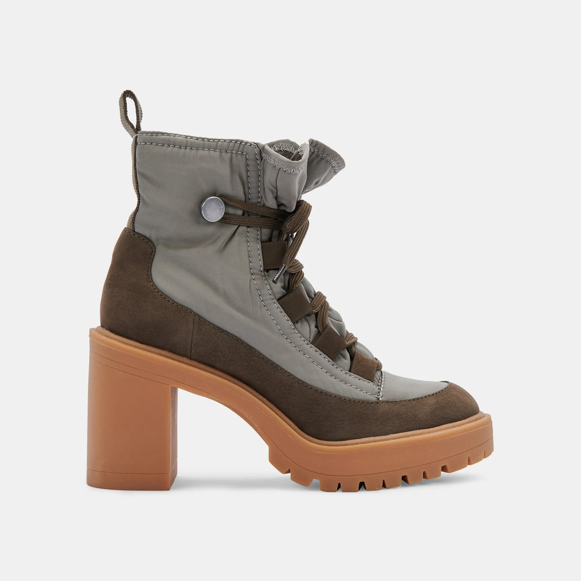 CELIDA BOOTS OLIVE MULTI NYLON - re:vita