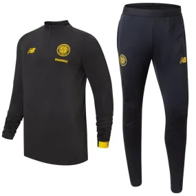 Celtic Glasgow black training Tech soccer tracksuit 2019/20 - New Balance