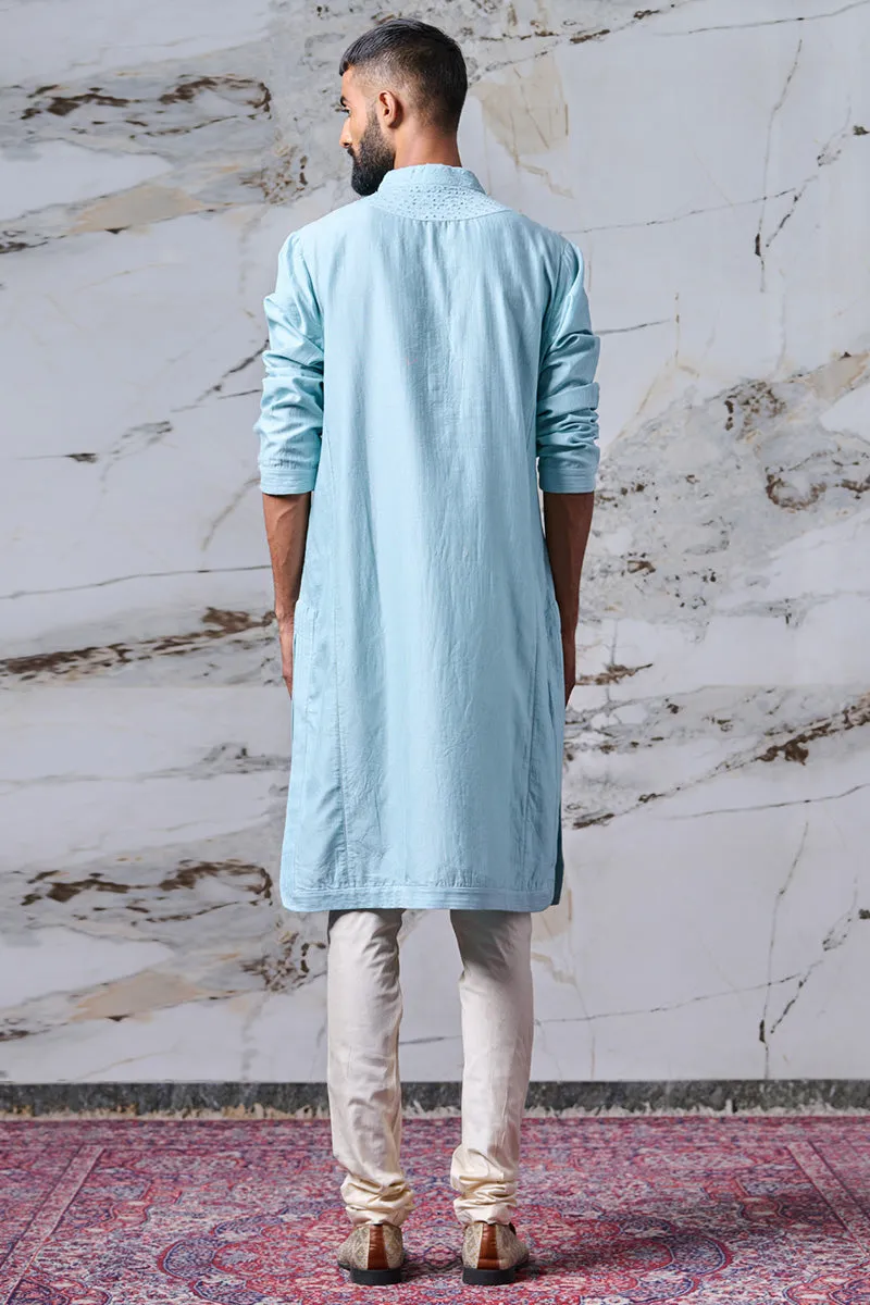 Chanderi Kurta Set