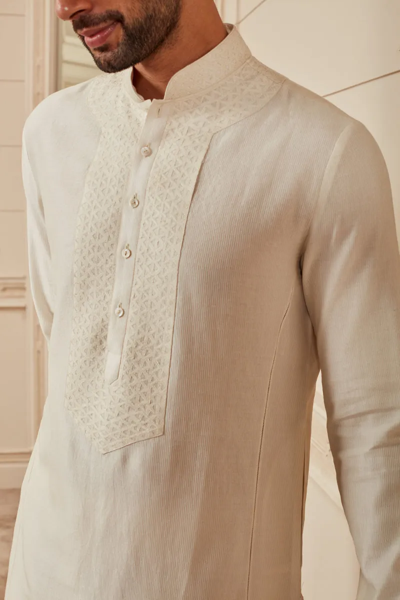 Chanderi Kurta Set