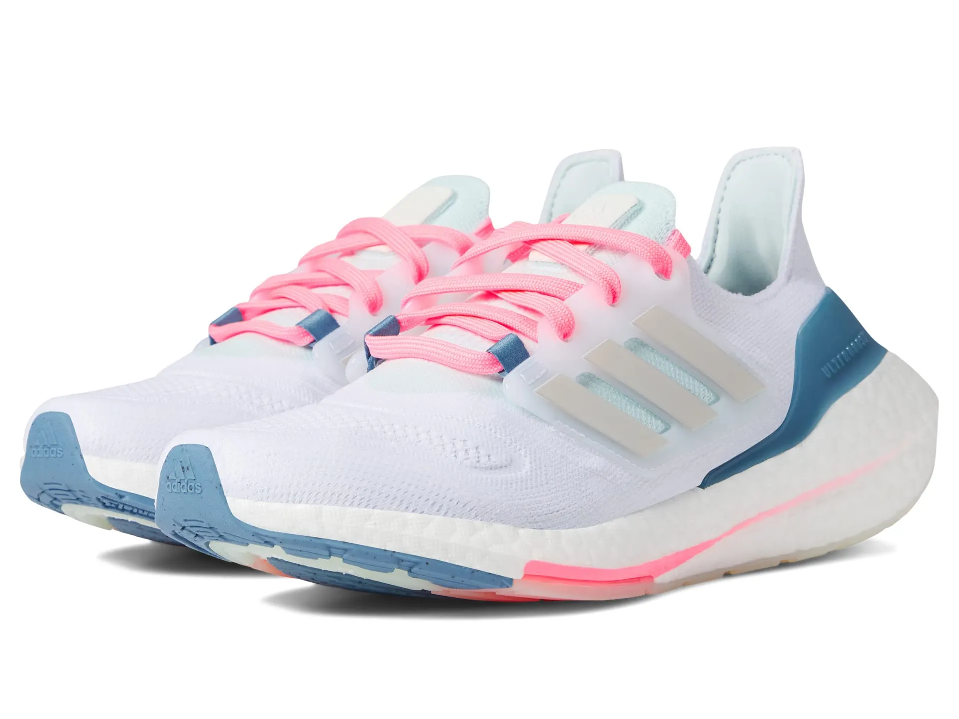 Children's sneakers Adidas Ultraboost 22, white/blue/pink