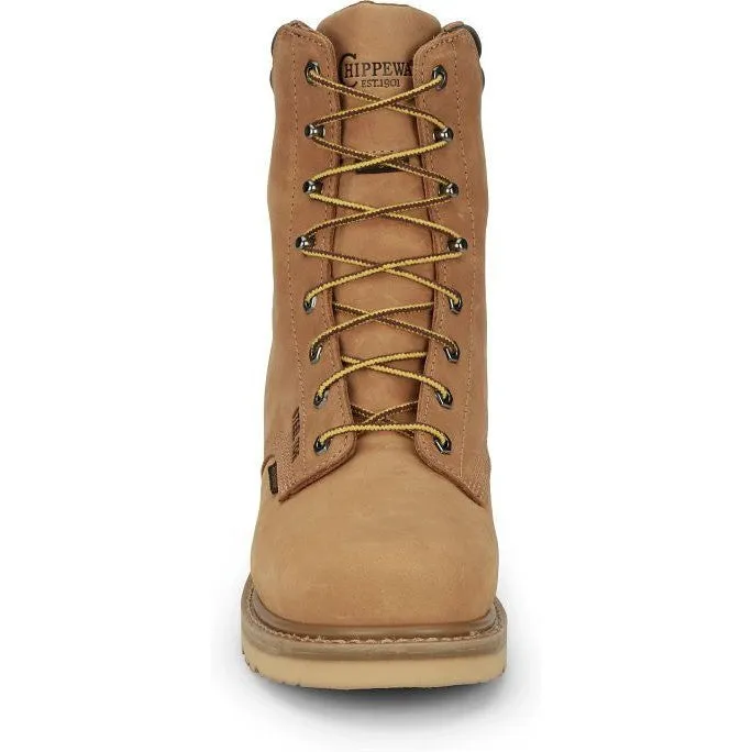 Chippewa Men's Northbound 8 WP Steel Toe 400G Work Boot -Wheat- NC2504