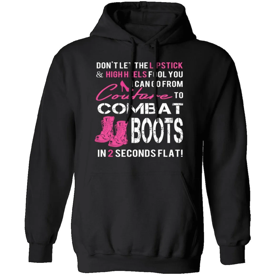 Couture to Combat Boots T-Shirt