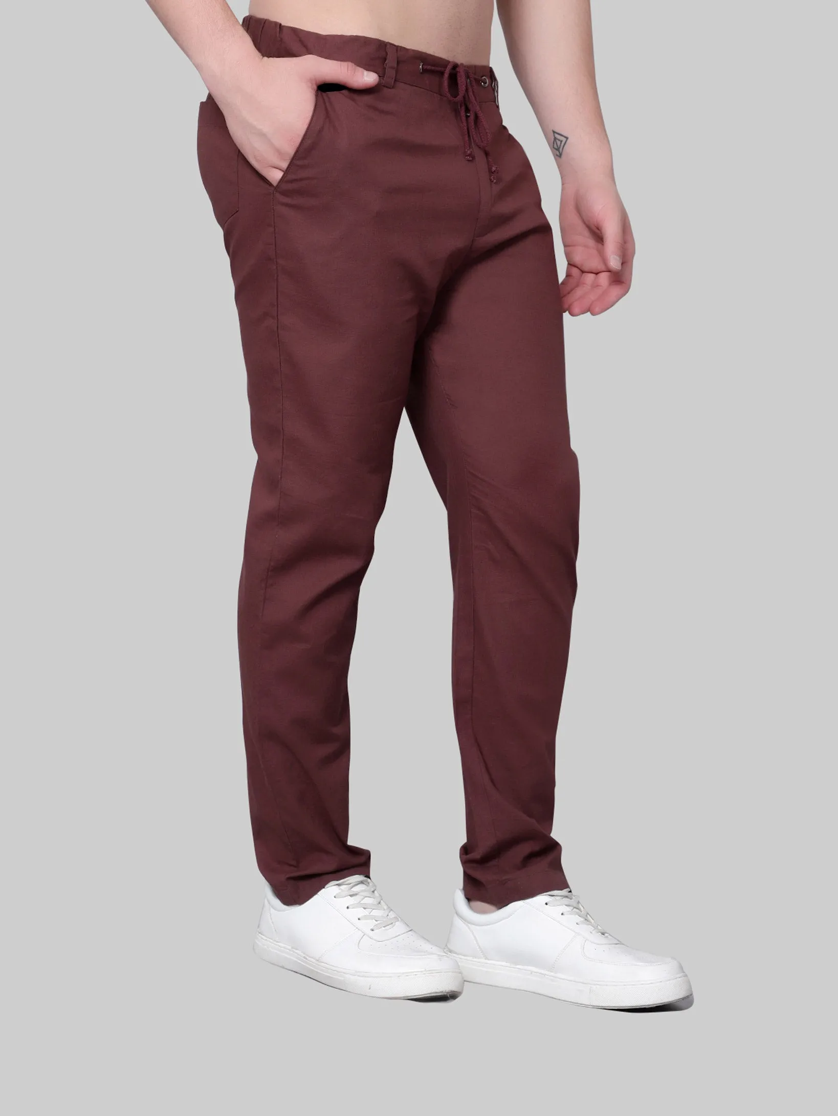 Dark Maroon Pyjama Pants