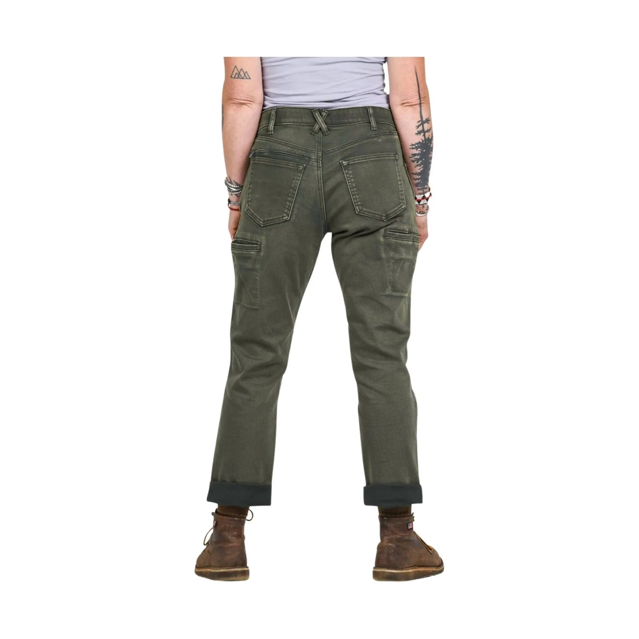 Dovetail Women's Shop Pant - Olive Green