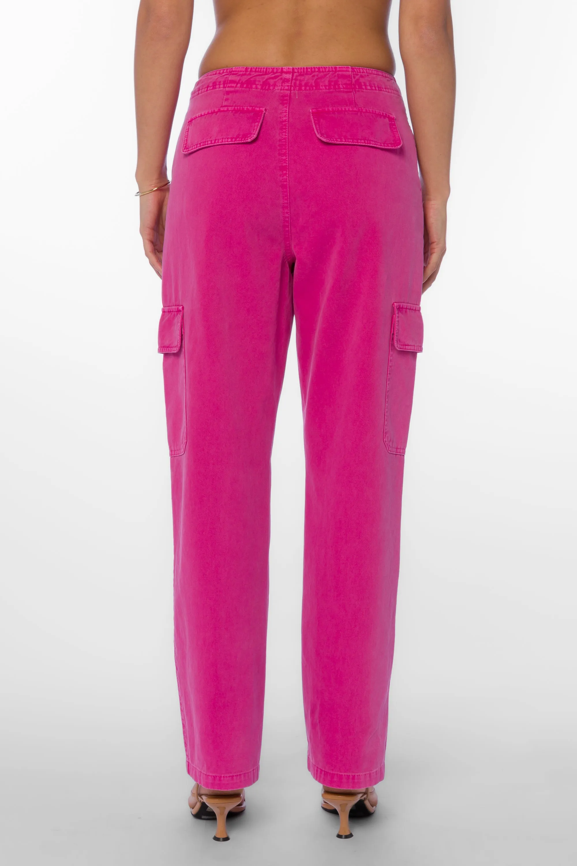 Dusty Hot Pink Pants