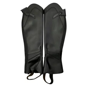 EGO7 'Lyra' Half Chaps in Black - XS- (X-Slim/ Short)