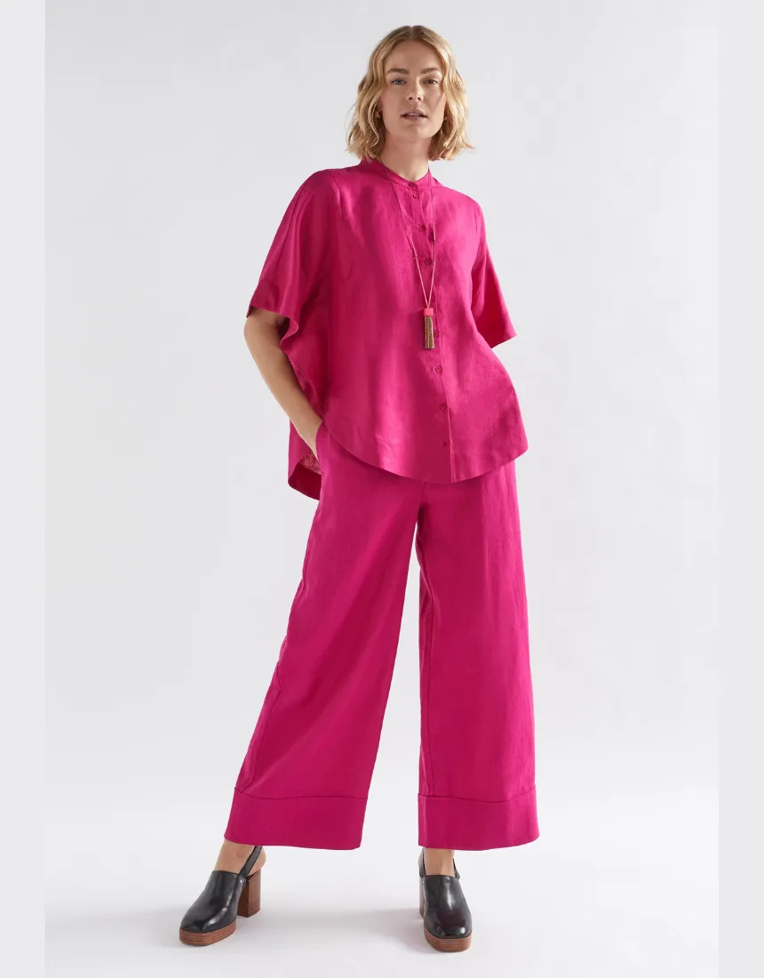 Elk - Anneli Light Linen Pant Bright Pink