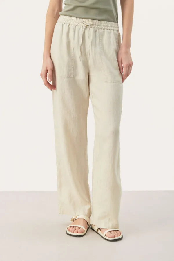 ENIOLA LINEN PANT (FRENCH OAK) - PART TWO