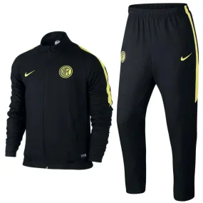 Fc Inter Black Presentation Soccer Tracksuit 2015/16 - Nike