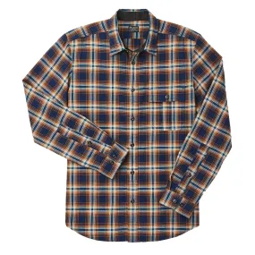 Filson Rustic Oxford Shirt Indigo Rust