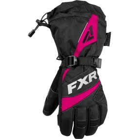 FXR Fusion Womens Glove Black/Fuchsia