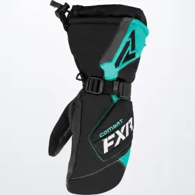 FXR Women's Combat Mitt Black/Mint