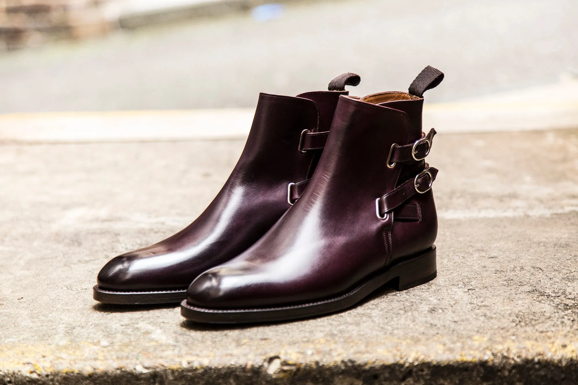 Genesee - MTO - Mulberry Calf - NGT Last - Double Leather Sole