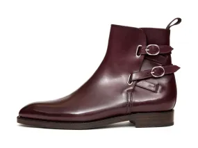 Genesee - MTO - Mulberry Calf - NGT Last - Double Leather Sole