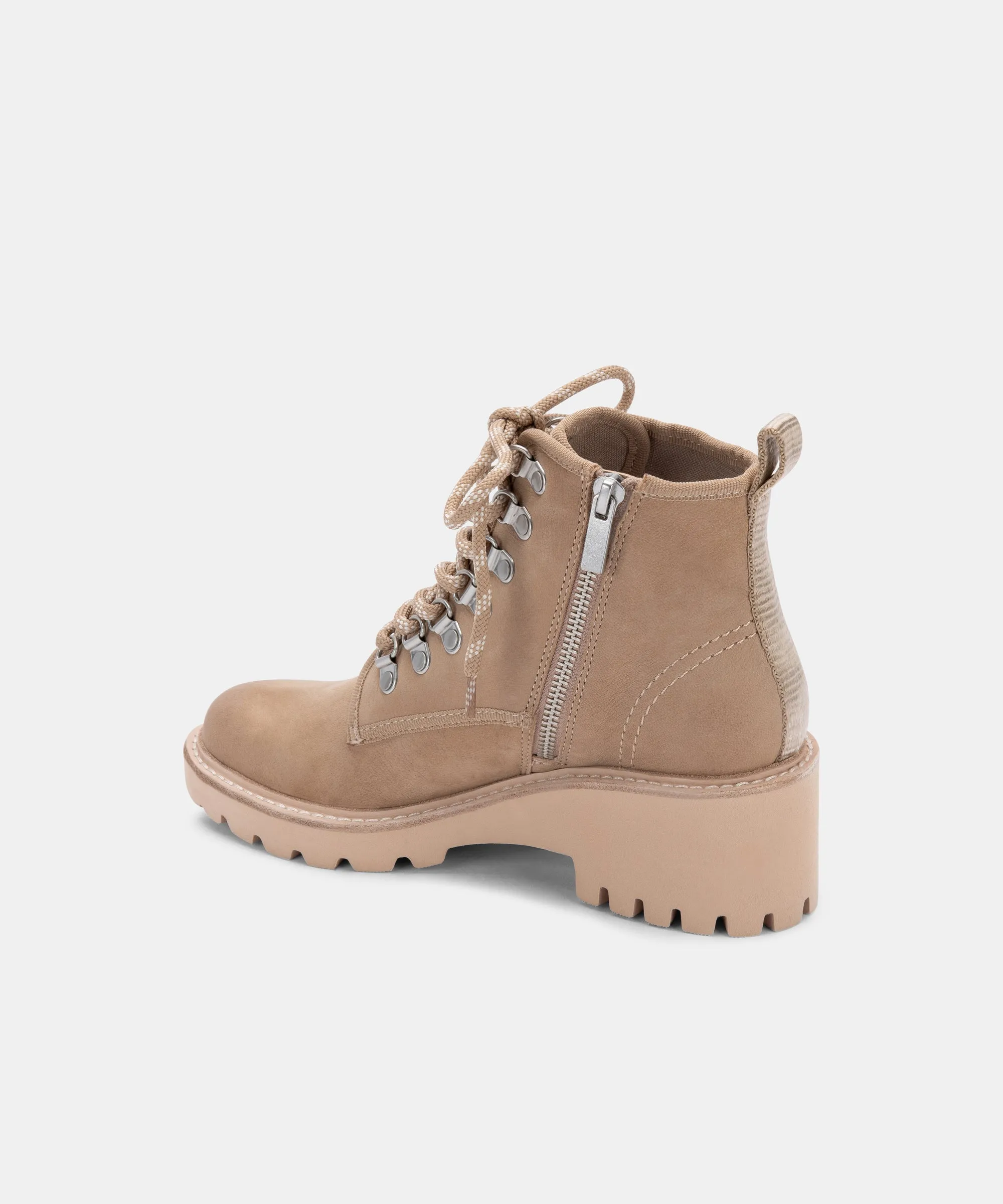 HUEY HIKER BOOTS MUSHROOM NUBUCK re:vita