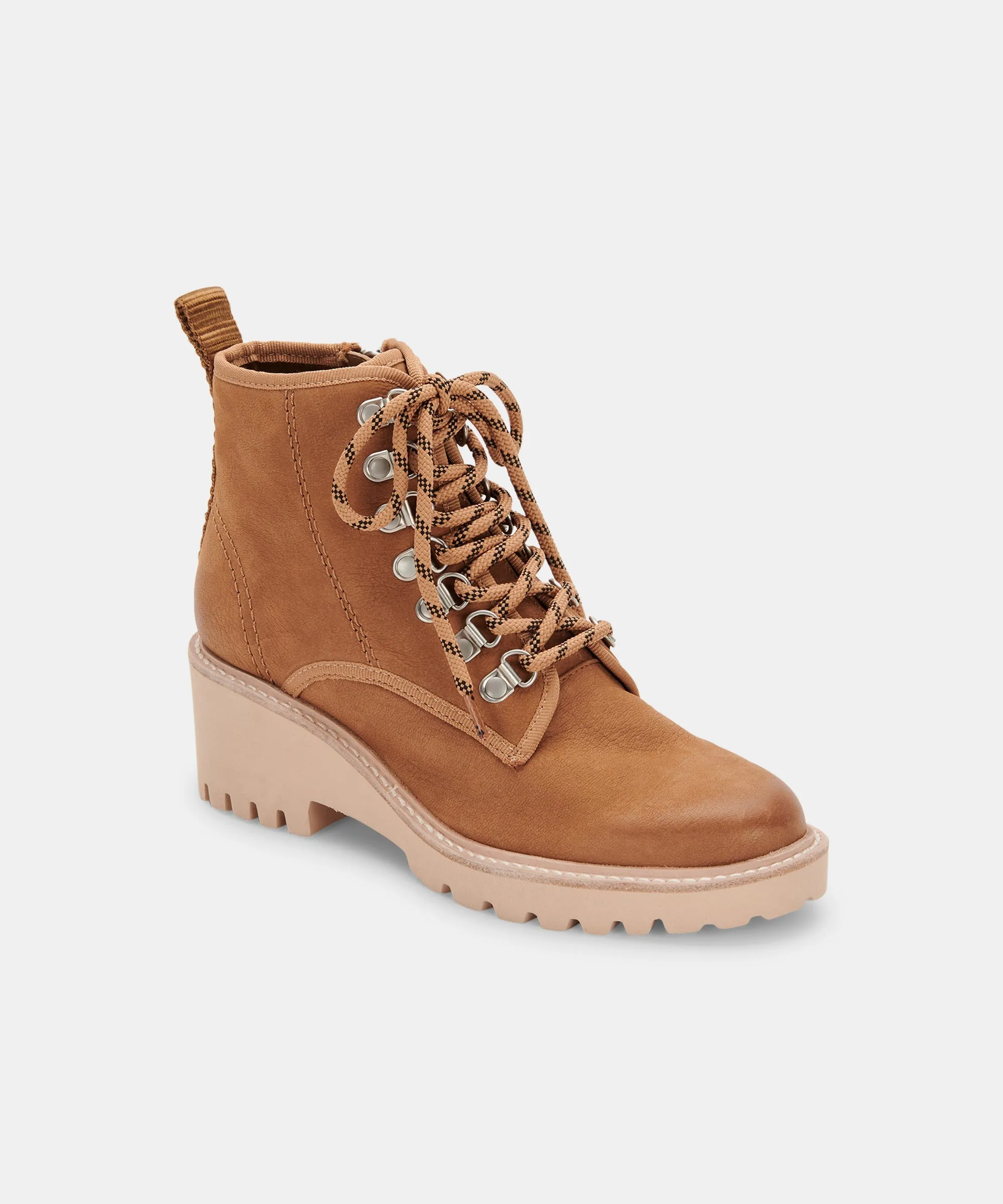 HUEY HIKER BOOTS WHISKEY NUBUCK - re:vita