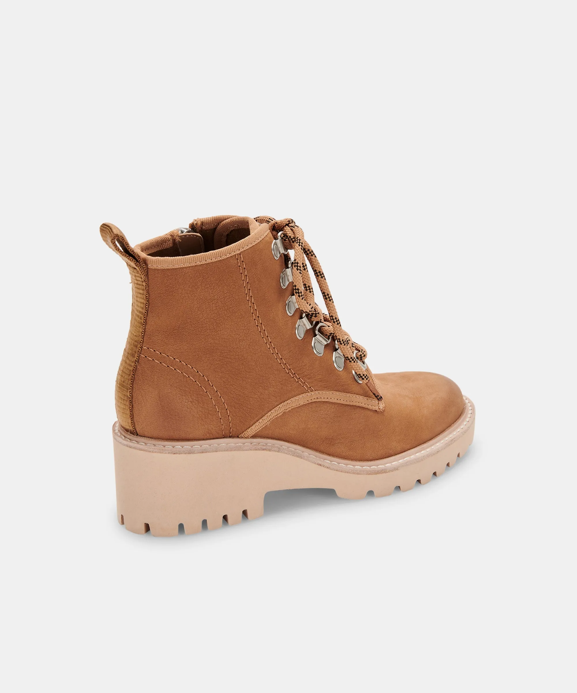 HUEY HIKER BOOTS WHISKEY NUBUCK - re:vita