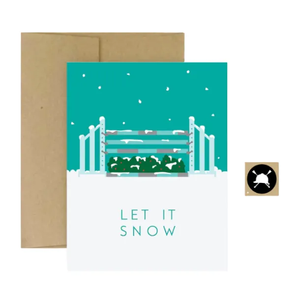 Hunt Seat Paper Co. 'Let It Snow' Card