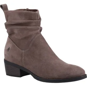 Hush Puppies Iris Womens Suede Leather Ankle Boot