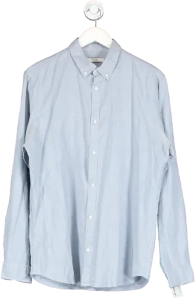 jack jones Blue Summer Linen Blend Shirt UK L