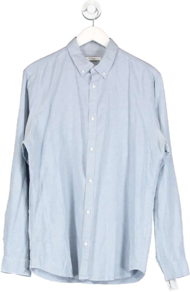 jack jones Blue Summer Linen Blend Shirt UK L