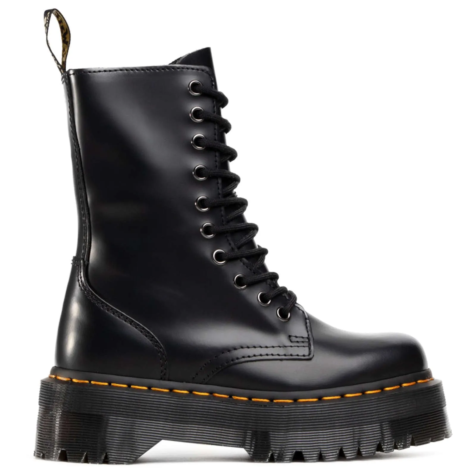 Jadon Hi Smooth Leather Unisex Platform Boots