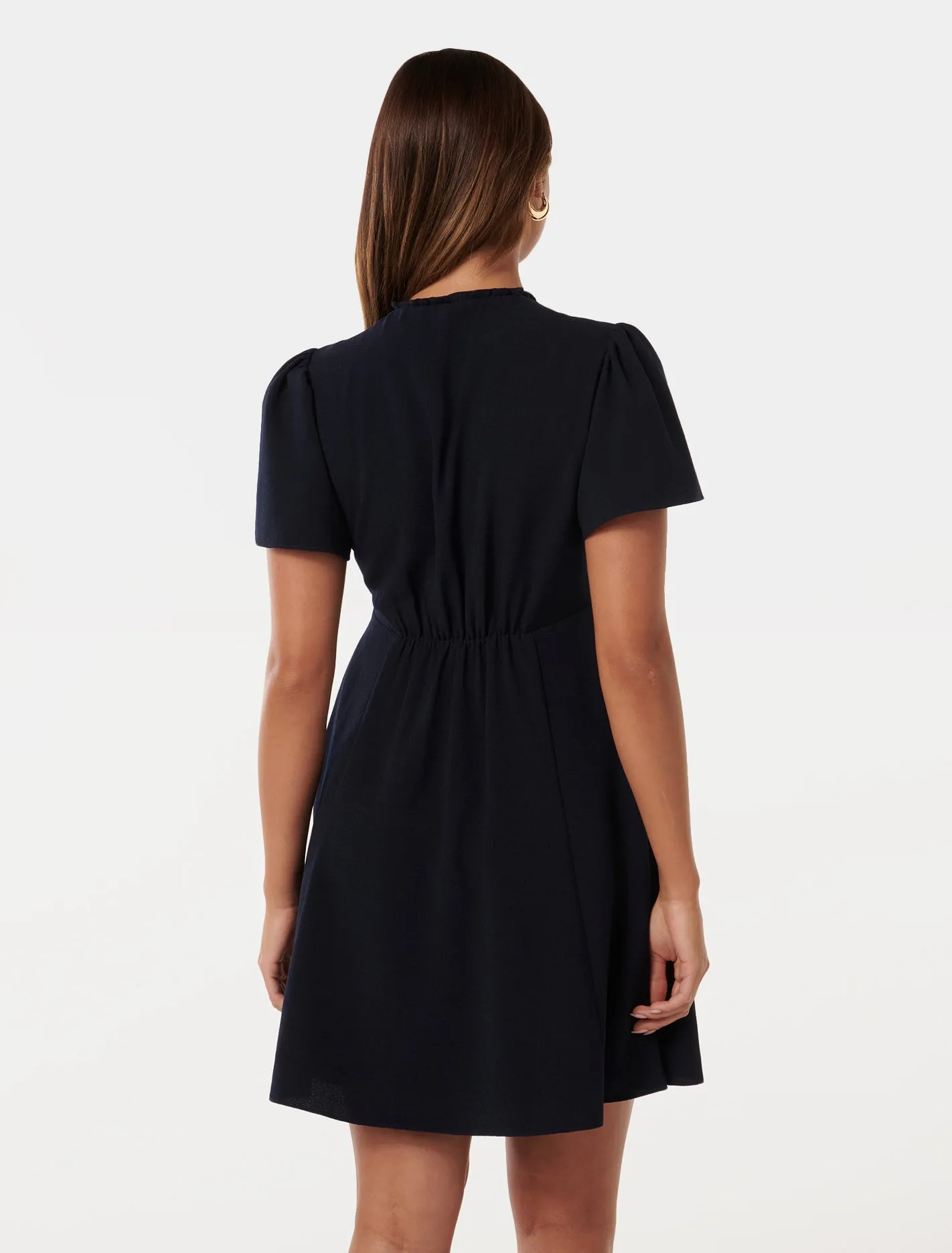 Kerrie Zip Detail Mini Dress